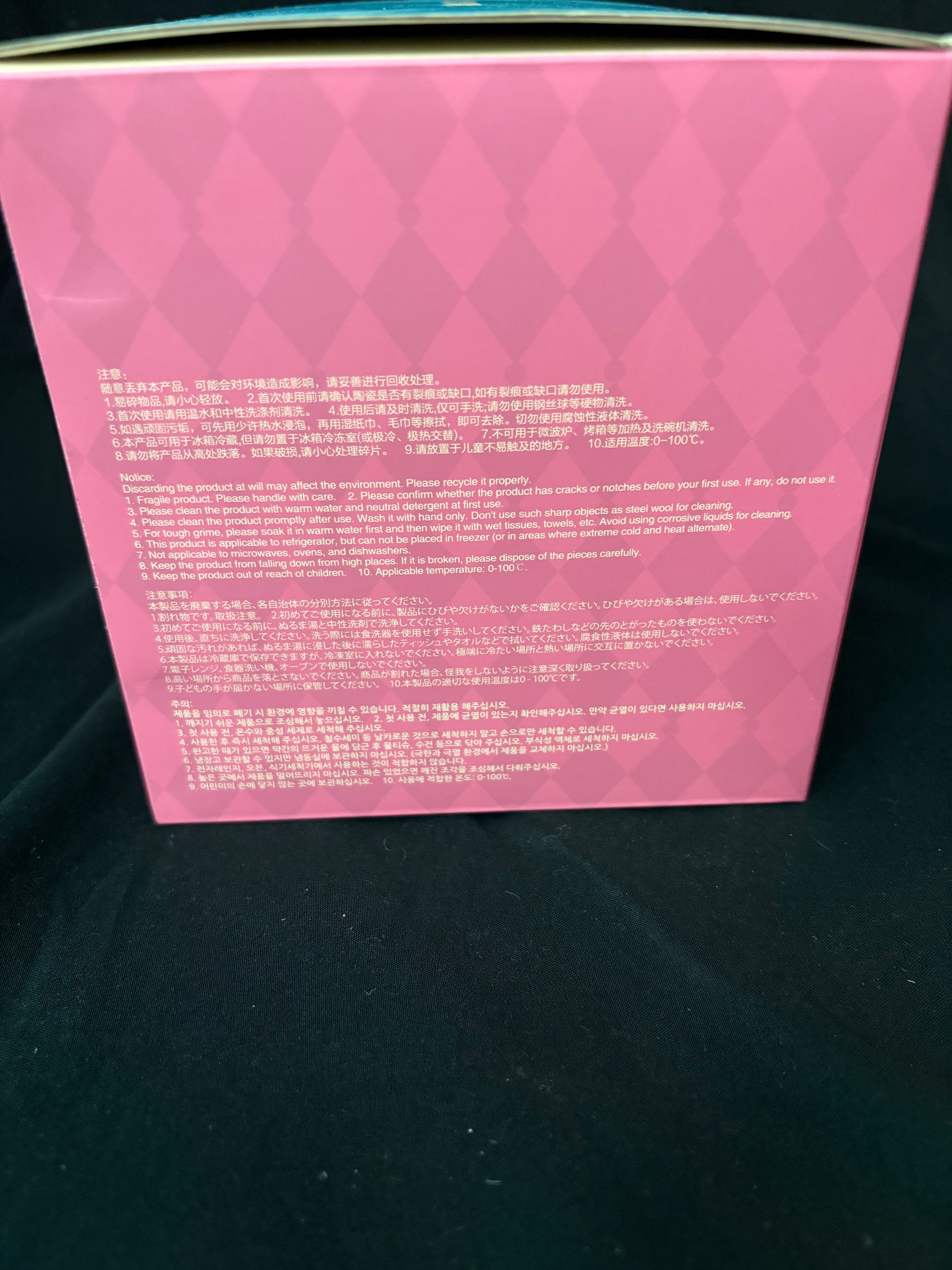 POP MART THE MONSTERS Let’s Checkmate Series Mug (Pink)