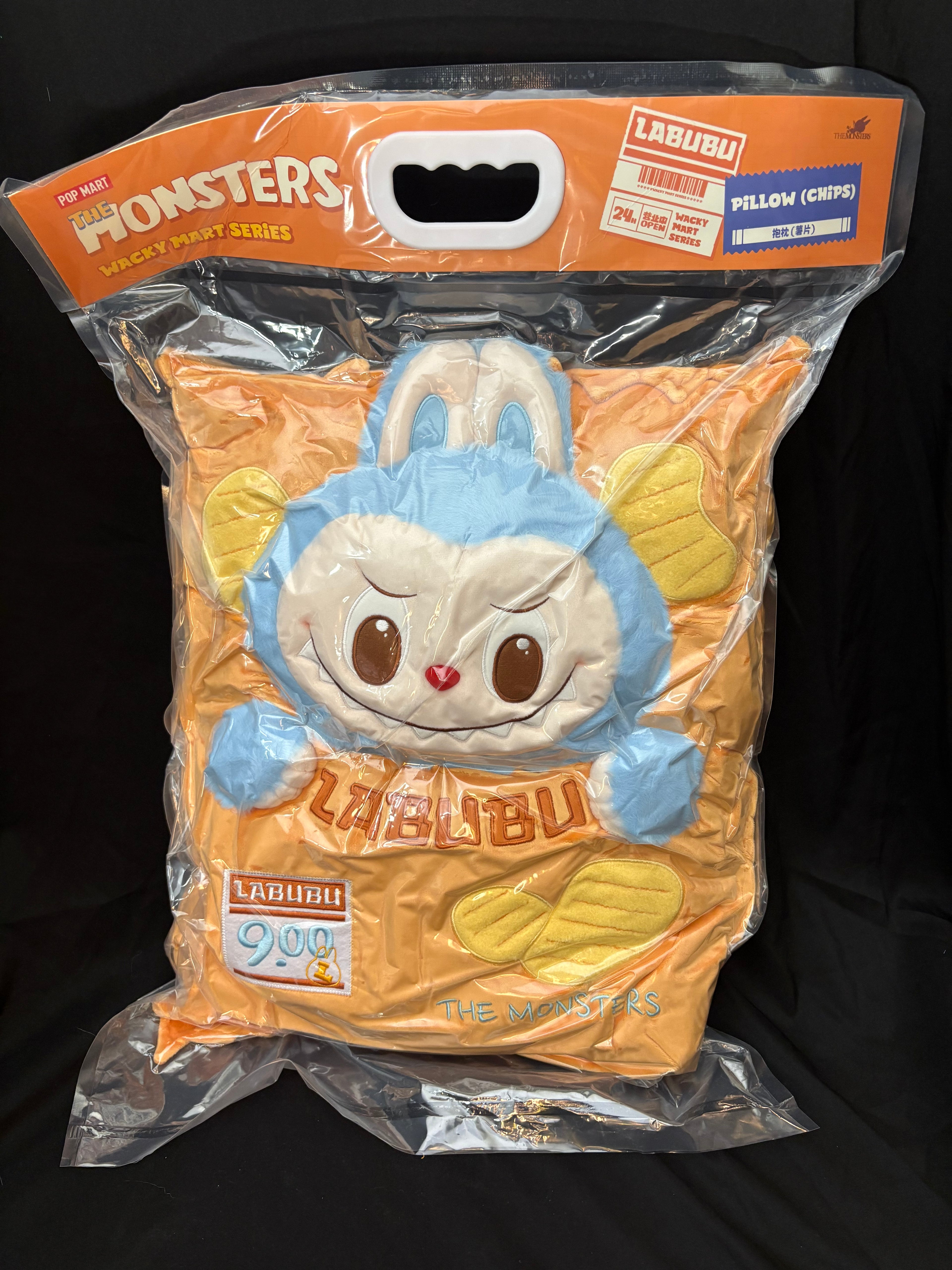 POP MART The Monsters Pillow (Chips) Series- Labubu Plush Pillow