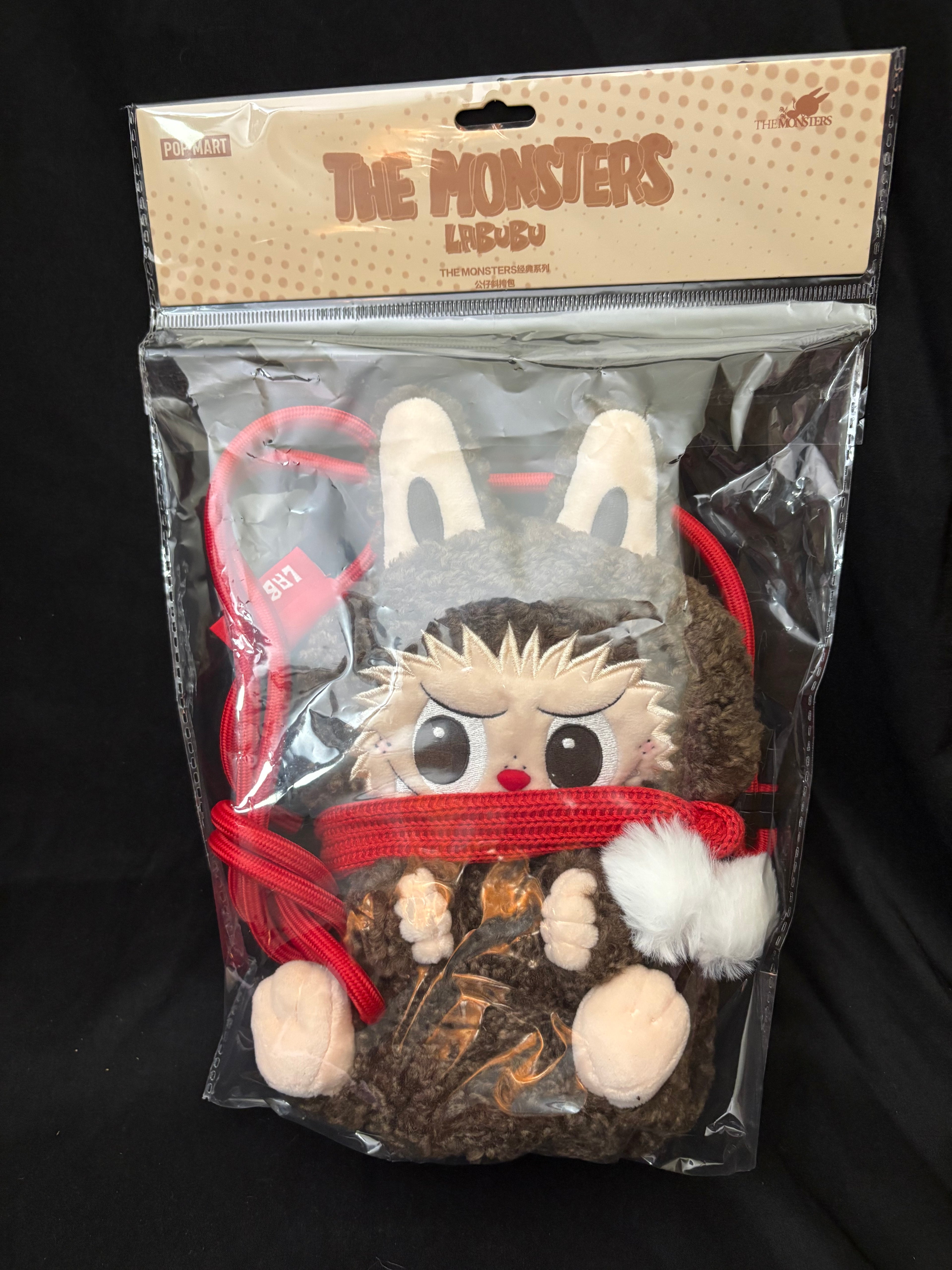 Pop Mart The Monsters Classic Series Plush Doll Shoulder Bag